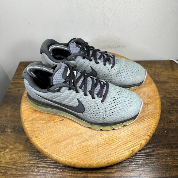Nike Other - Nike Air Max 2017 Men's Grey Running Shoes Sneakers Size 8 849559-011